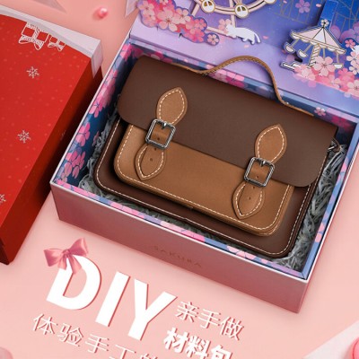 DIY Cowhide Crossbody Bag