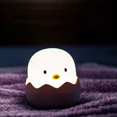 Fun Eggshell Chicken Emotional Night Light