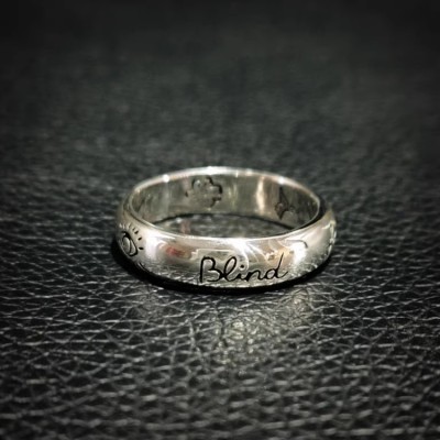 Fearless Love Titanium Ring