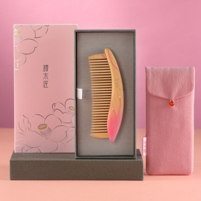 Tan Mujiang Camellia Series Comb