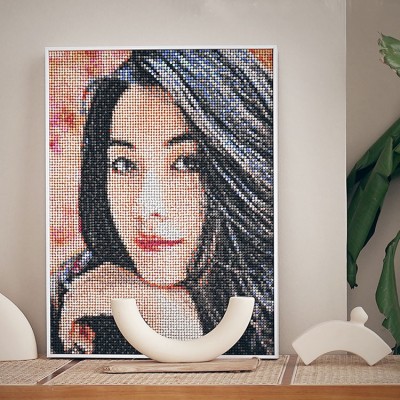 DIY Handmade Thumbtack Painting Customization