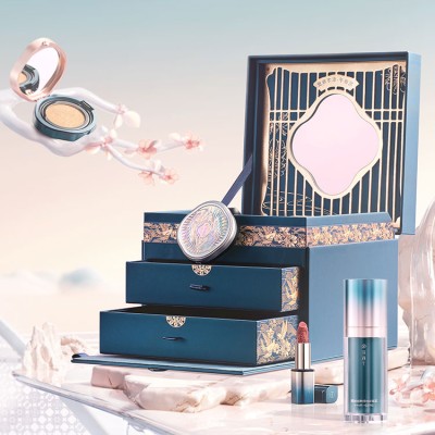 Huaxizi Oriental Makeup Box Makeup Gift Box