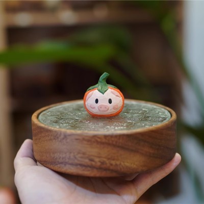 Cute Animal Solid Wood Storage Box