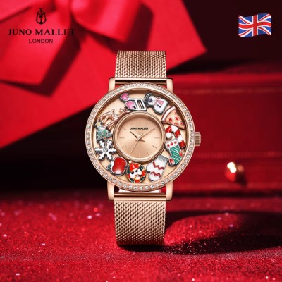 JUNO MALLET rose gold watch