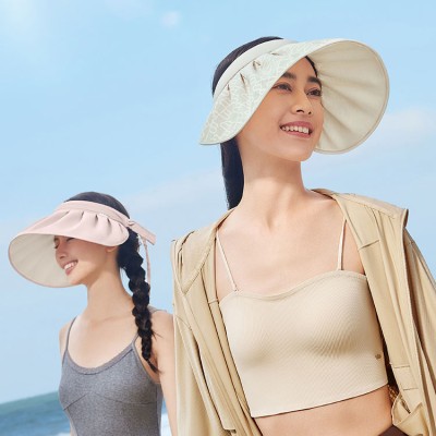 Jiaoxia Shell Large Brim Sun Hat