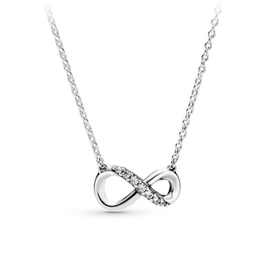 Pandora Mobius Loop Necklace