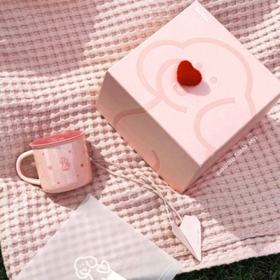 Pink Love Puppy Mug