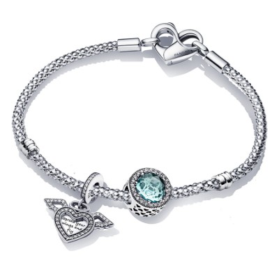 Pandora Ice Blue Wings Bracelet