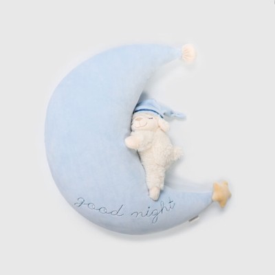 LIVHEART Moon Lamb Pillow