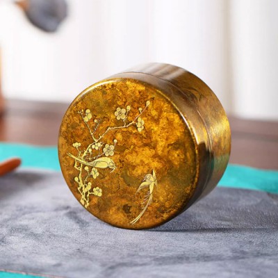 Happy Smile Brass Jewelry Storage Box