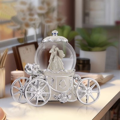 Dream Carriage Crystal Ball Music Box