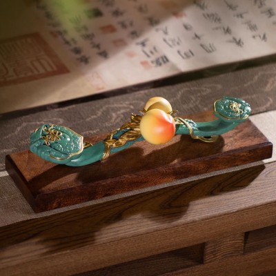 Pure copper longevity and good fortune ornaments
