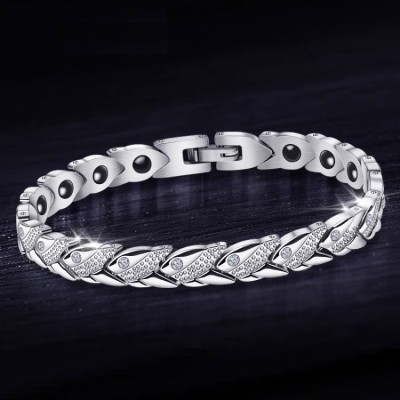 Men's magnet titanium steel bracelet
