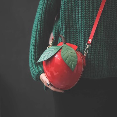 Creative Apple Girls Crossbody Bag