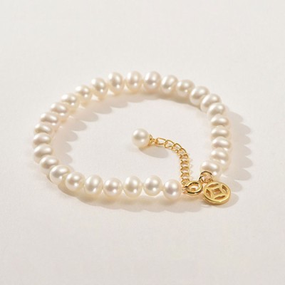 Fortune Wish Freshwater Pearl Bracelet