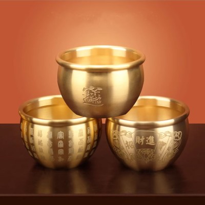 Bronze jar for bringing fortune and luck