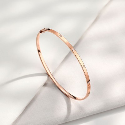 18K rose gold bracelet
