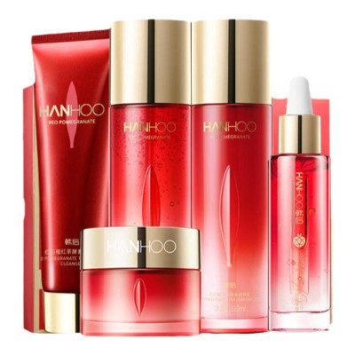 Hanhou Red Pomegranate Skin Care Set