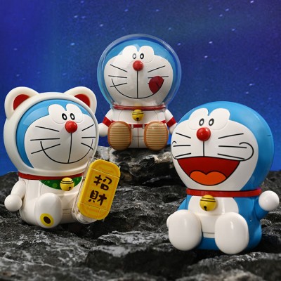 Doraemon building blocks assembly ornaments
