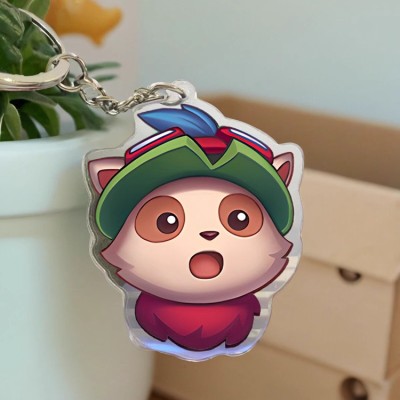 LOL expression bag keychain
