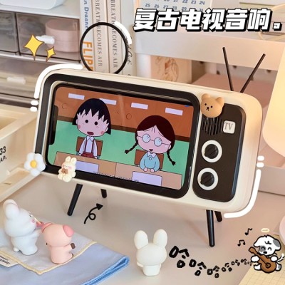 Retro Small TV Phone Stand