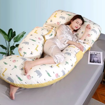 F-type pregnancy side-sleeping pillow