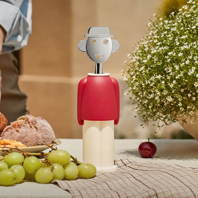 ALESSI Creative Red Wine Bottle Opener