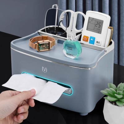 Multifunctional tissue storage box