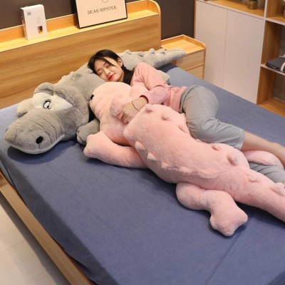 Cute large crocodile doll