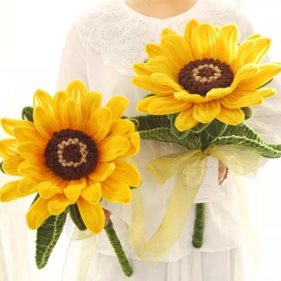 DIY Handmade Giant Sunflower