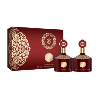 Wuliangye Golden Brilliant East is Red Gift Box