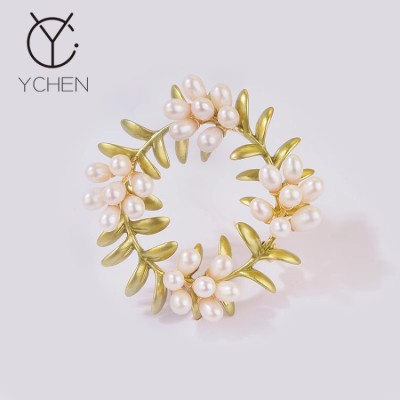 Olive branch elegant corsage