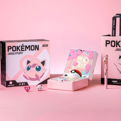 Caixa de presente de caneta-tinteiro de marca conjunta LAMY Pokémon