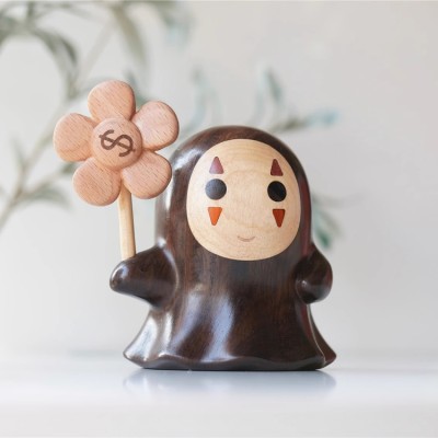 Hayao Miyazaki Q version faceless man ornaments