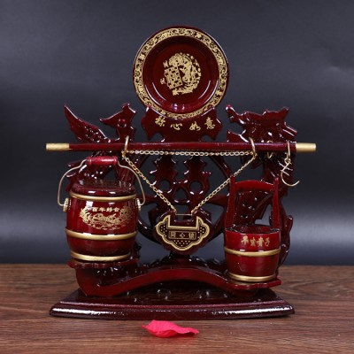 Wedding grandchildren bucket three-piece set