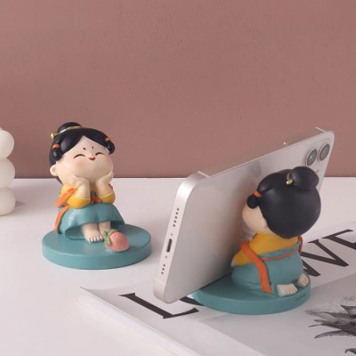 Ancient Tang Dynasty Lady Phone Holder