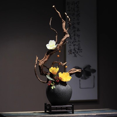 New Chinese Zen style dead wood ornaments