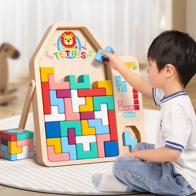 Tetris puzzle blocks