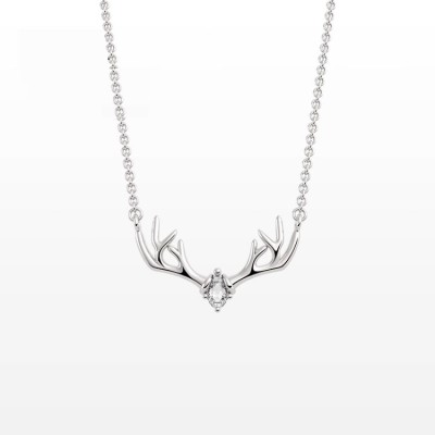 One Deer With You Antler Necklace