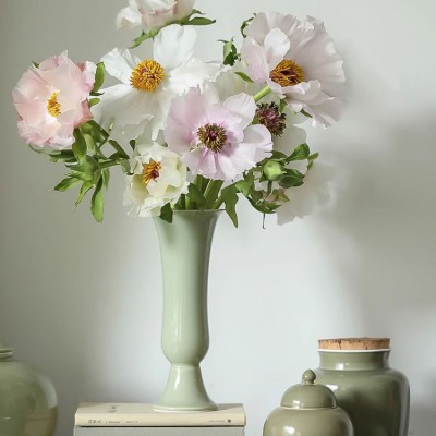 Song Dynasty Jade Ceramic Flower Vase