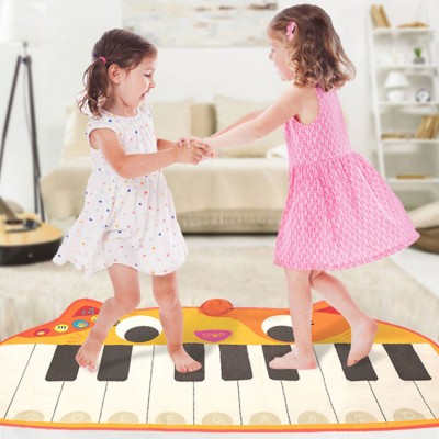 Children's electronic piano music blanket
