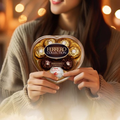Ferrero Chocolate Heart Gift Box
