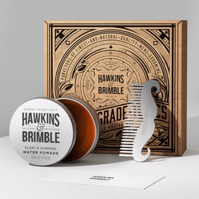 HAWKINS küçük gümüş kutu erkek saç spreyi