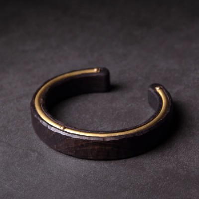 Ethnic ebony bracelet