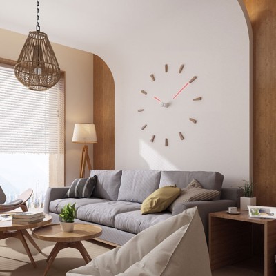 Creative laser projection wall clock