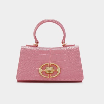 ELLE crocodile pattern handbag