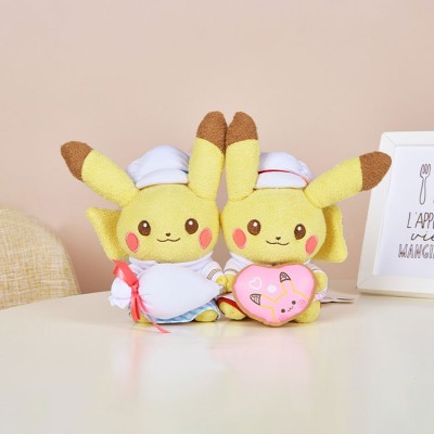 Japanese genuine Pikachu couple doll
