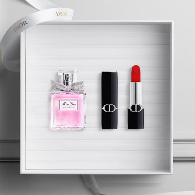 Dior Blooming Lipstick Perfume Gift Box