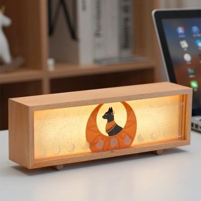 Anderson Cat Moon Phase Atmosphere Light