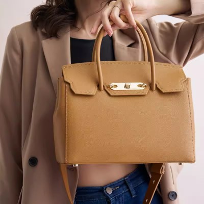 ELLE Women's Commuter Leather Briefcase